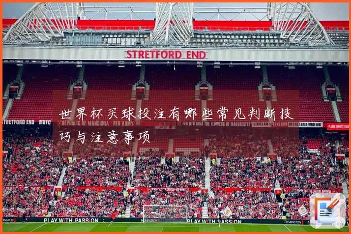 世界杯买球投注有哪些常见判断技巧与注意事项